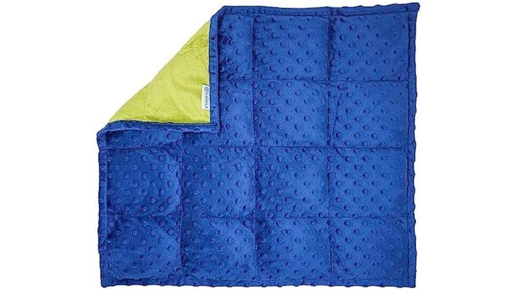 weighted lap pad deep blue