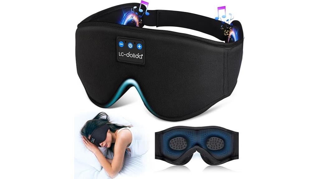 wireless sleep mask headphones