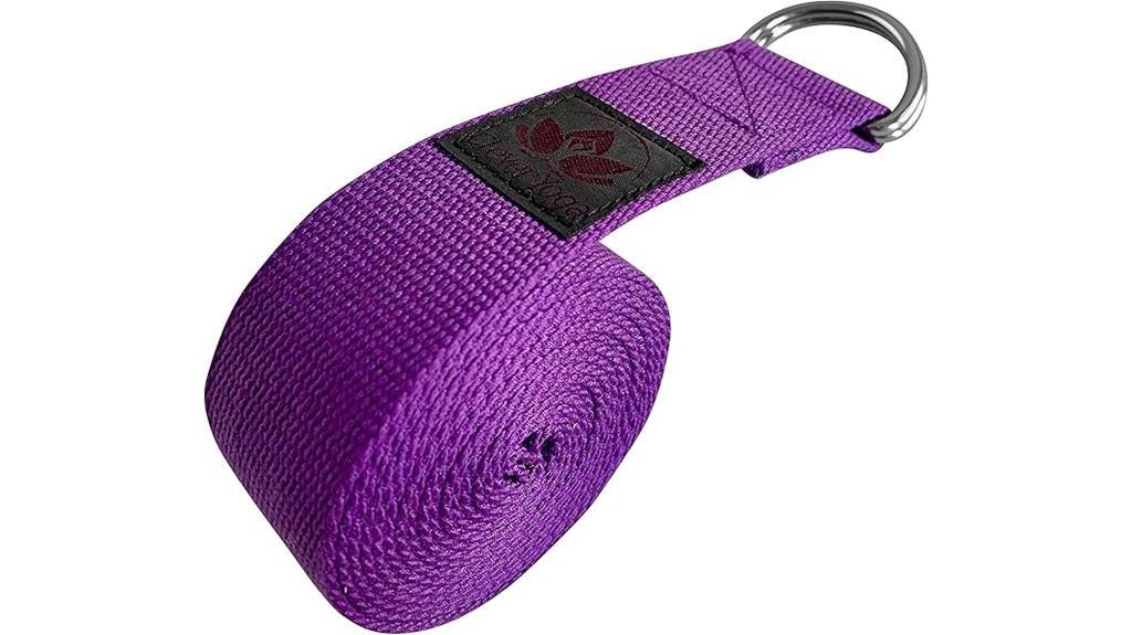 yoga strap for stretching