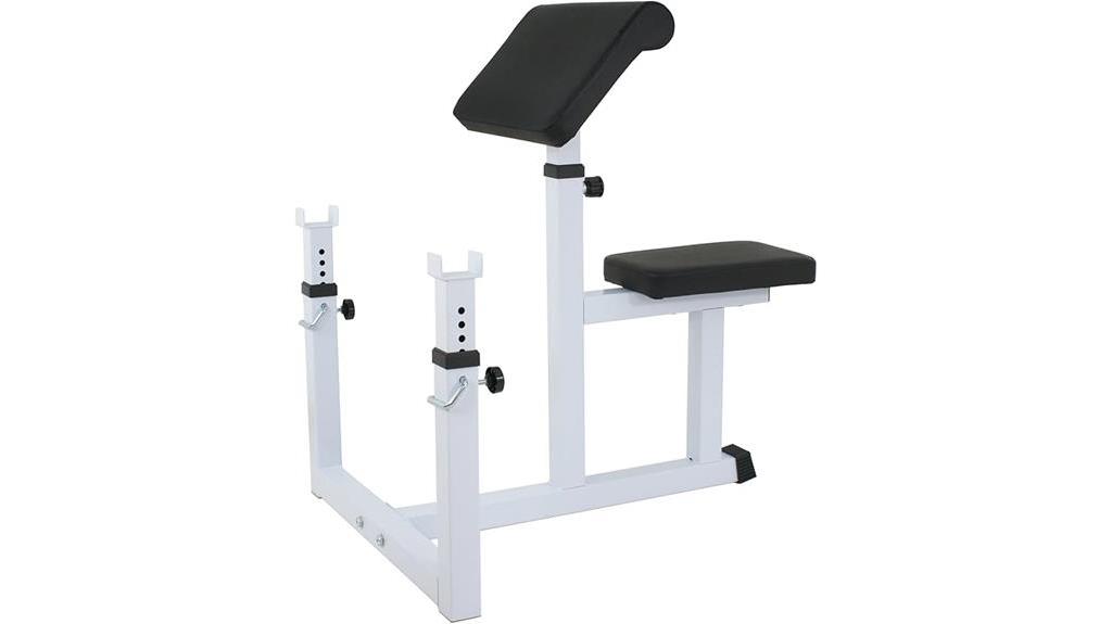 zeny preacher curl bench