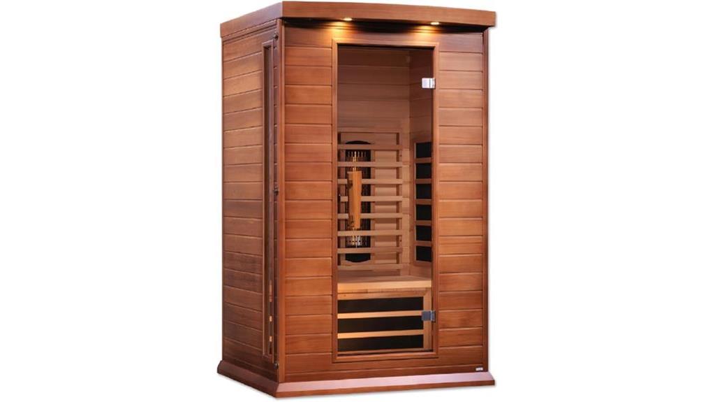 2 person infrared sauna technology