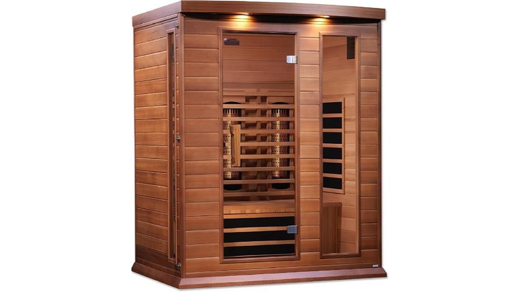 3 person infrared sauna kit