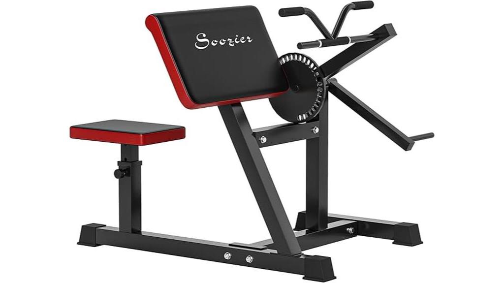 adjustable bicep curl bench