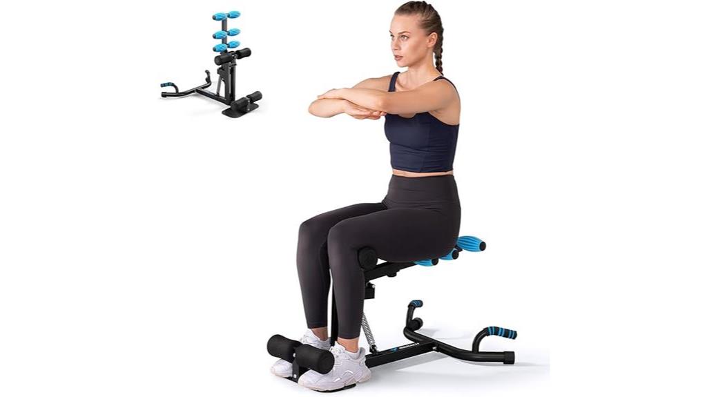 adjustable deep squat machine