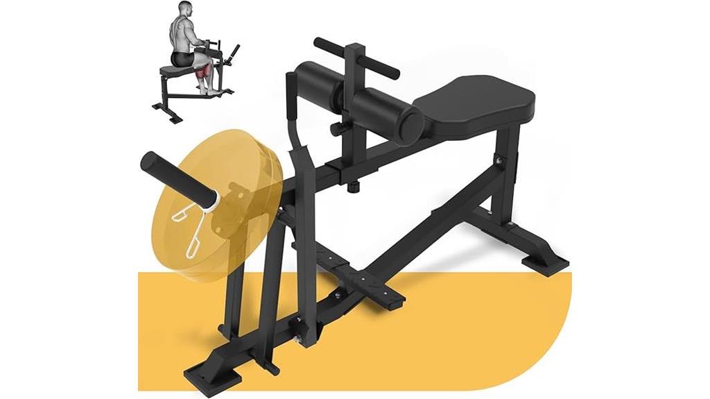 adjustable seated calf workout