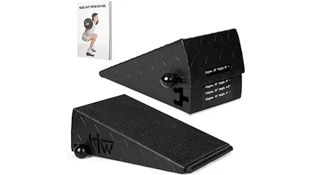 adjustable slant board for squats