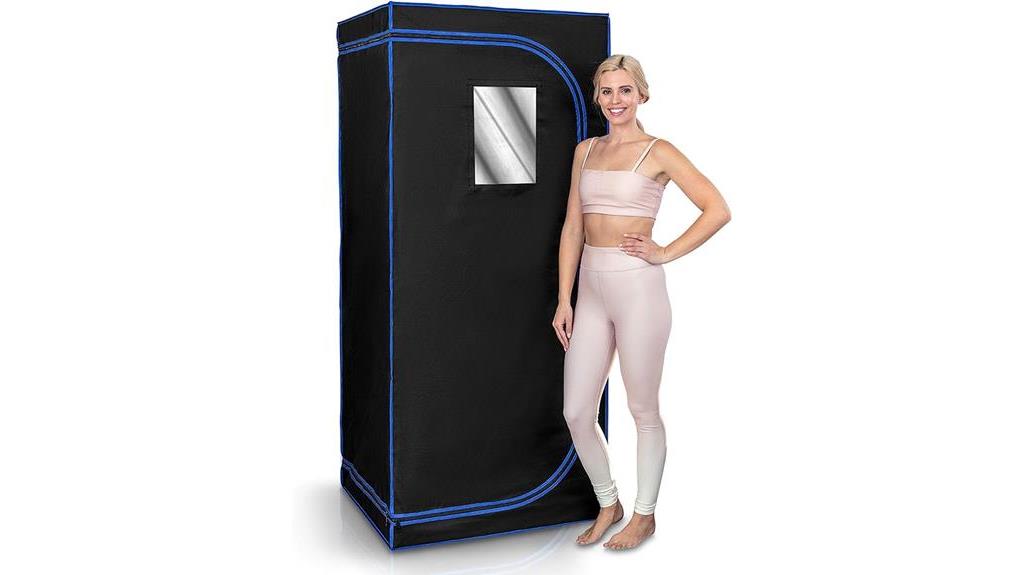 at home portable sauna relaxation