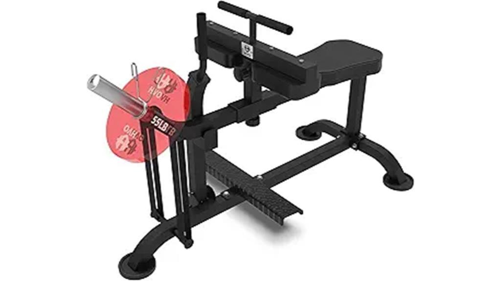 calf workout machine details