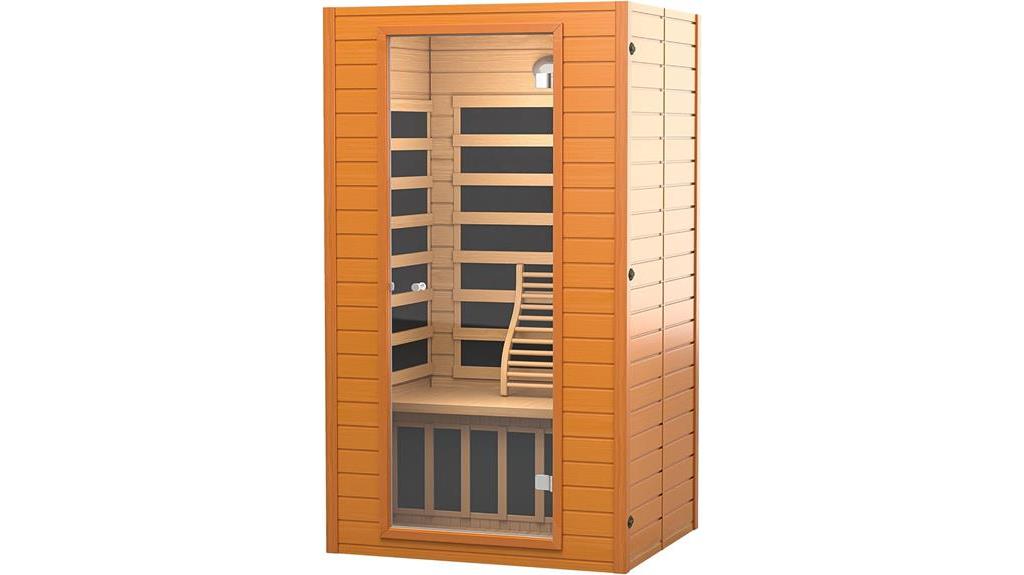 canadian hemlock wood sauna