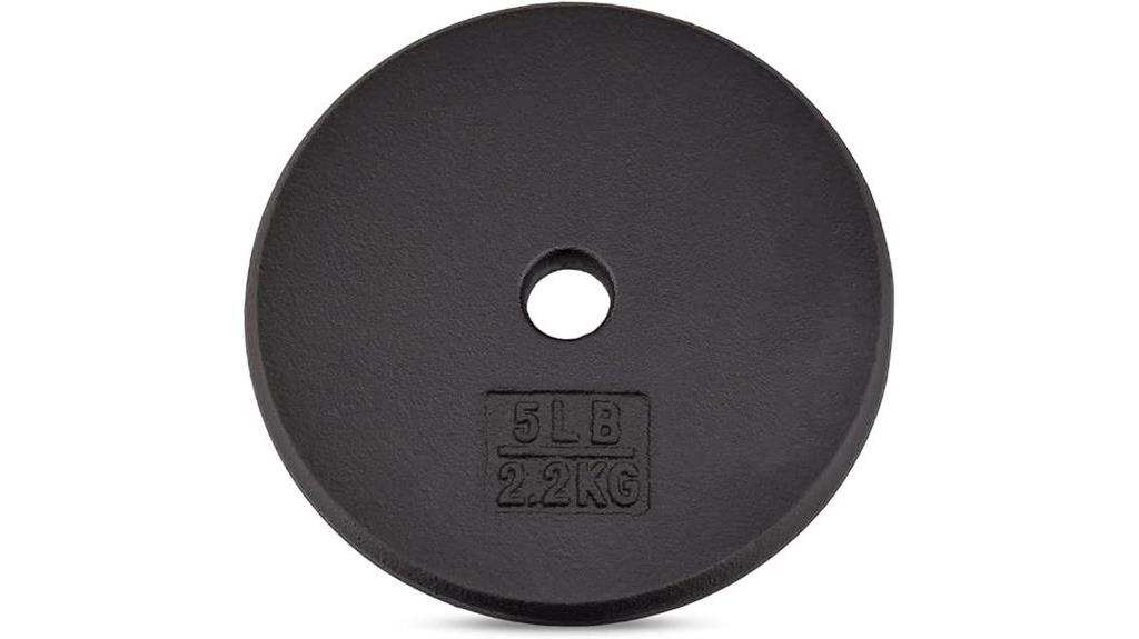 cast iron weight plate