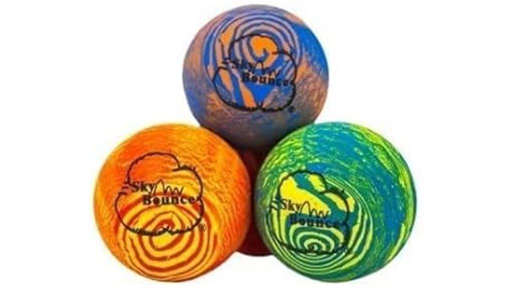 colorful rubber handball fun