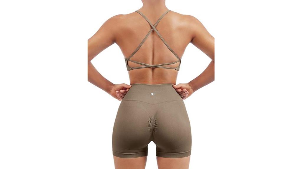 comfortable seamless workout set