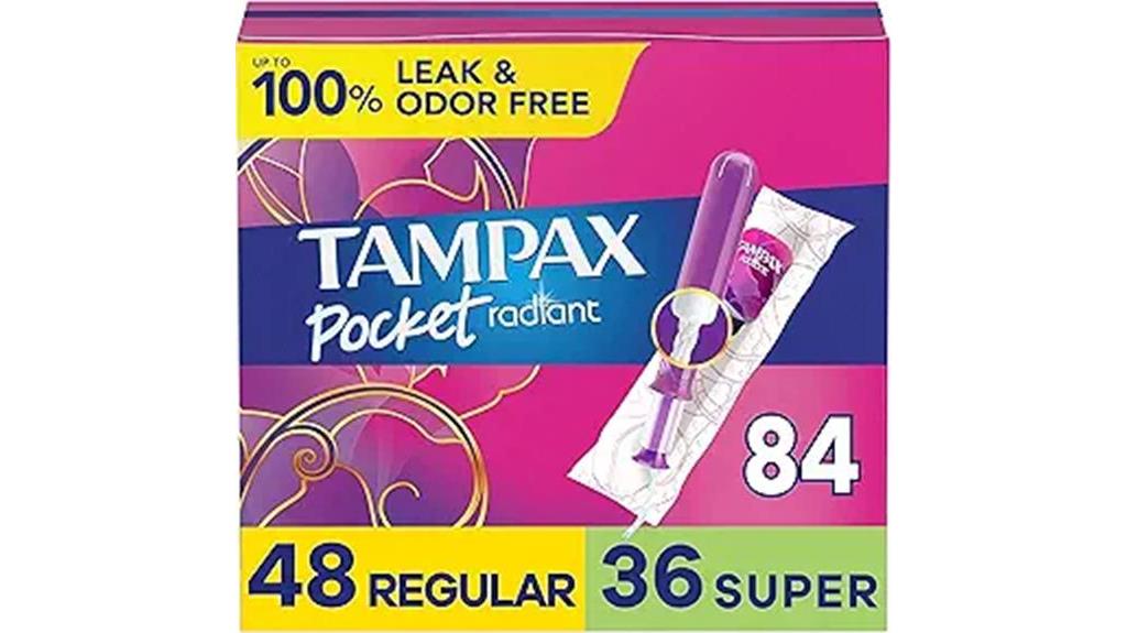 compact tampax tampons duo