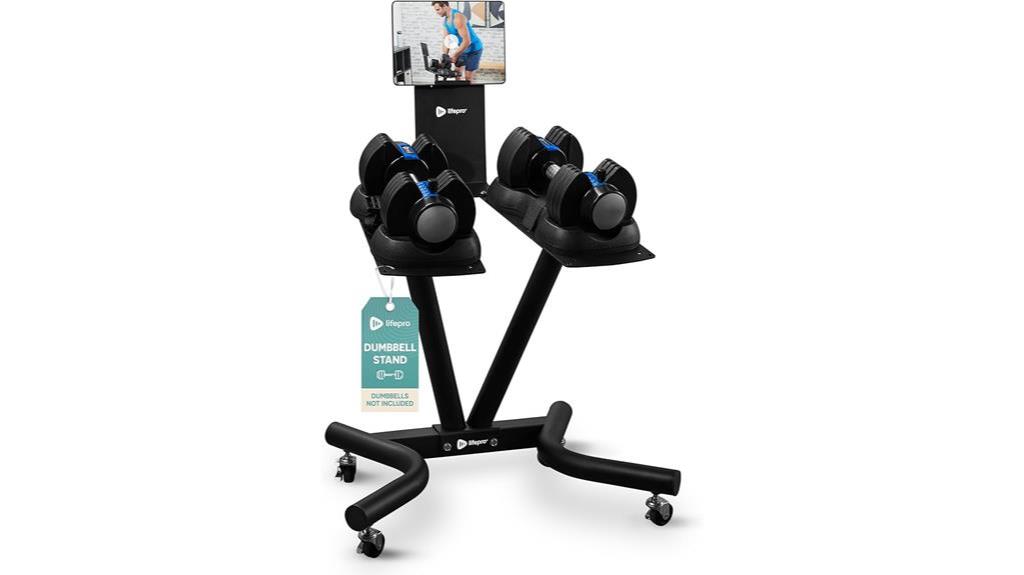 dumbbell stand for adjustable dumbbell sets