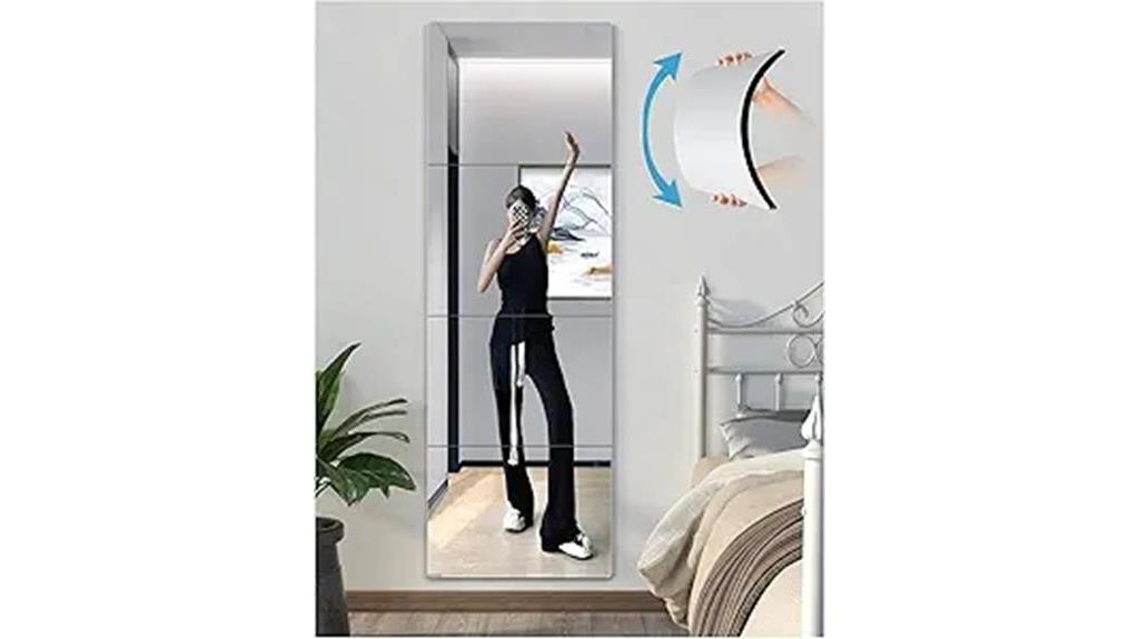 durable full length wall mirror