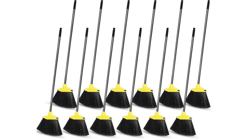 durable yellow broom handle