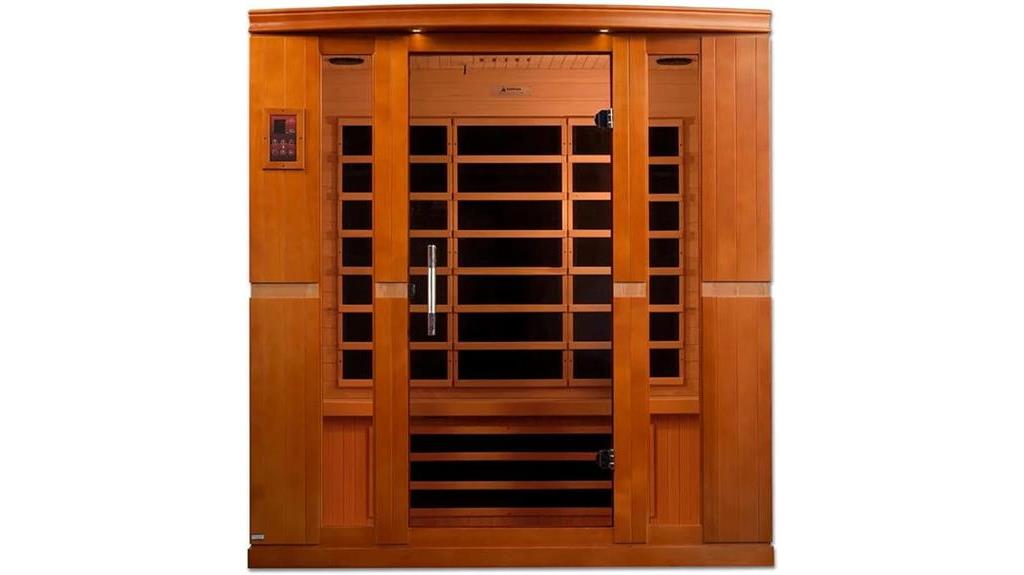 efficient 4 person infrared sauna