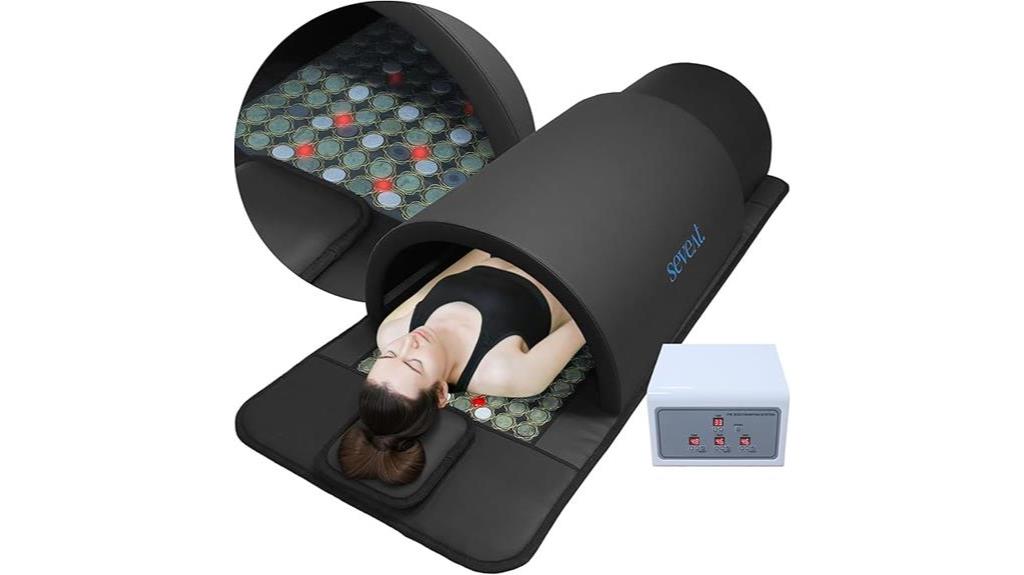 emf free infrared sauna dome