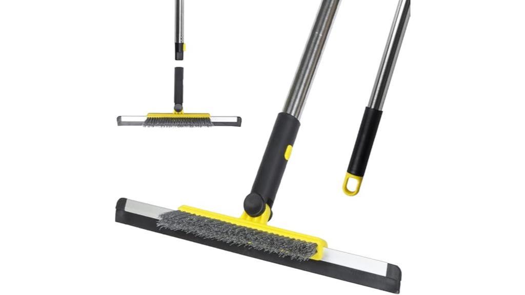 floor squeegee with grout