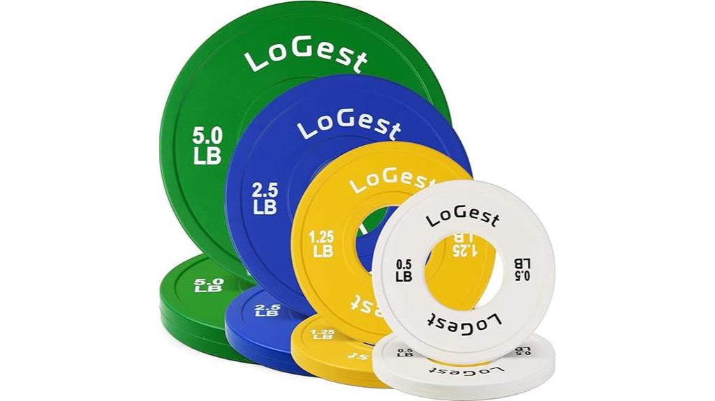 fractional weight plates set