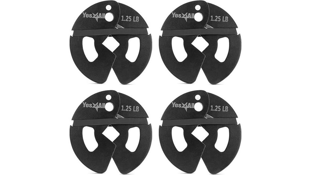 fractional weight plates set