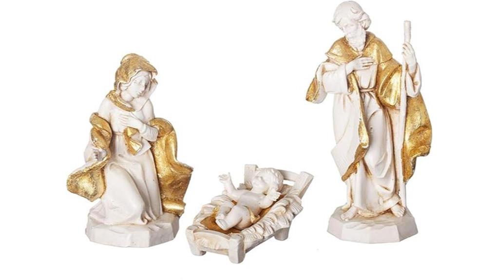 handmade italian nativity set