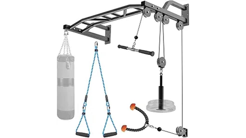 heavy duty wall mounted pull up bar