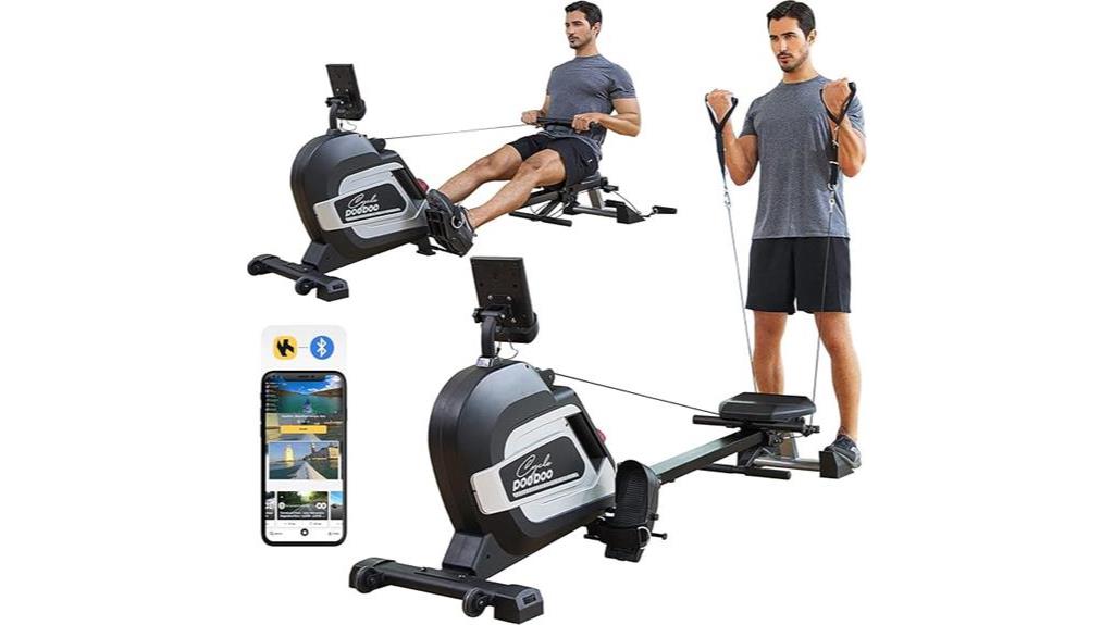 high capacity magnetic rower