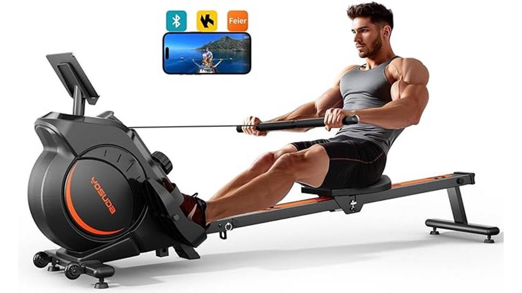 high capacity rowing machine