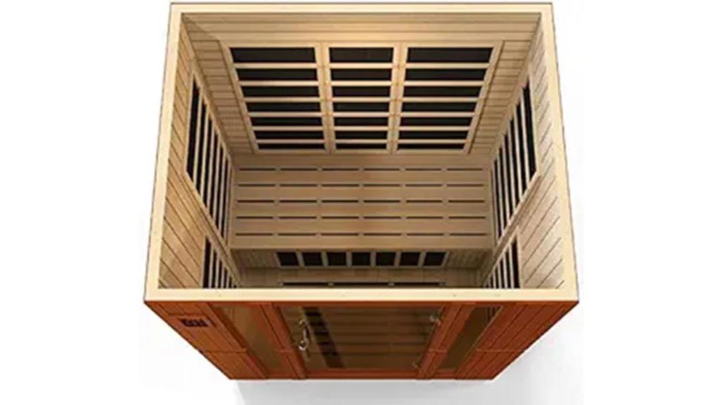 high quality low emf sauna