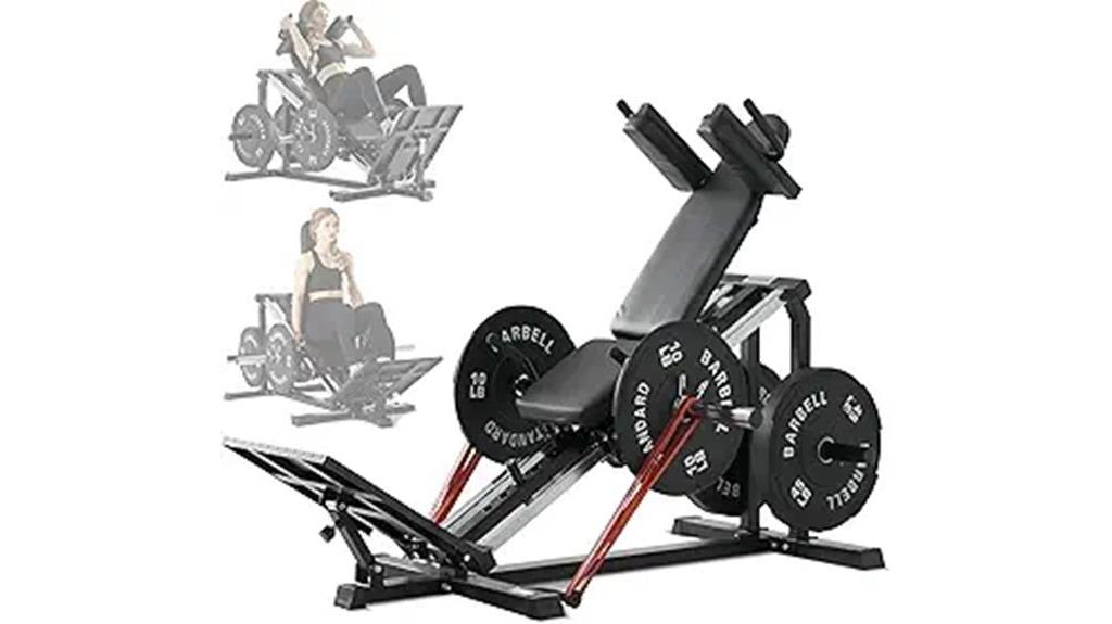 home gym leg machine