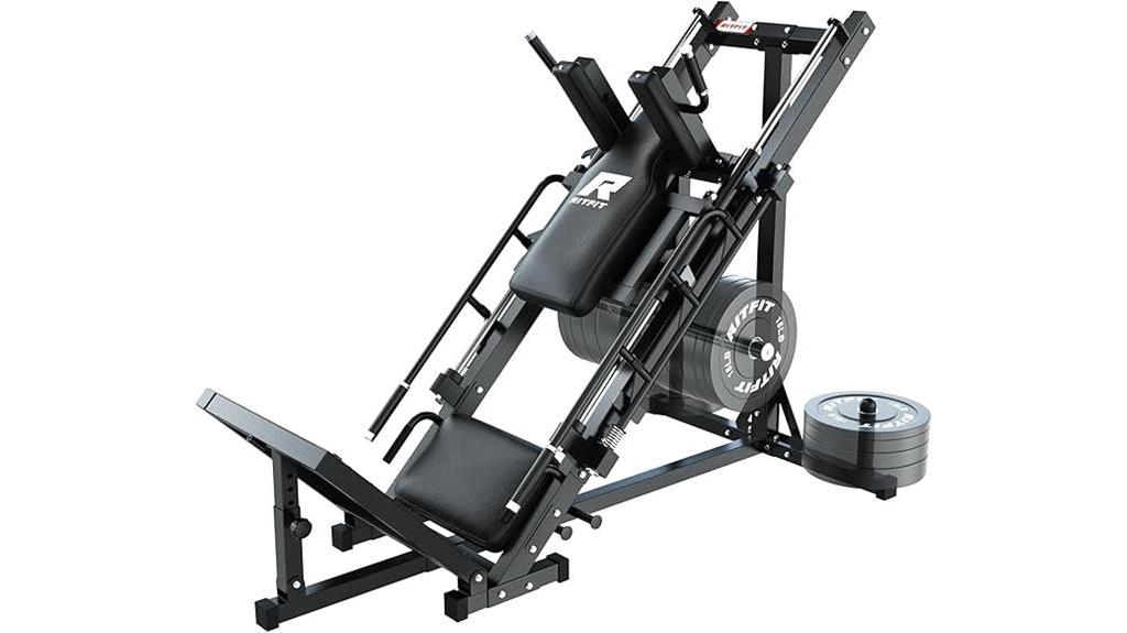 home gym leg press