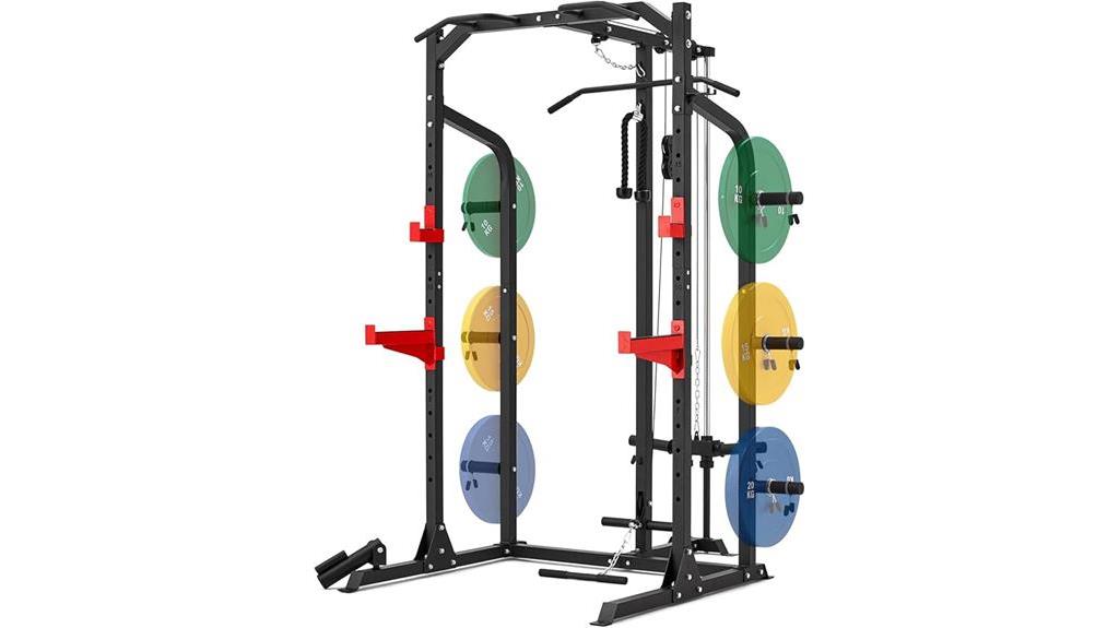 home gym squat rack