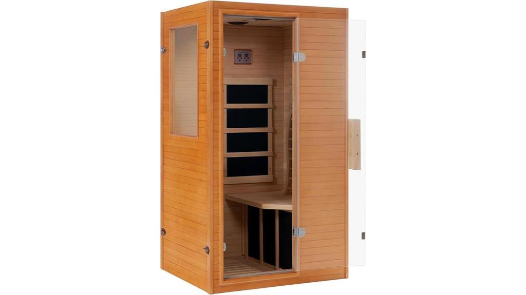 indoor low emf sauna