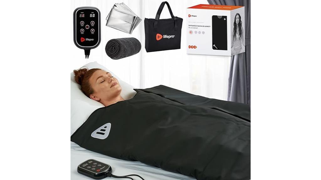 infrared sauna blanket technology