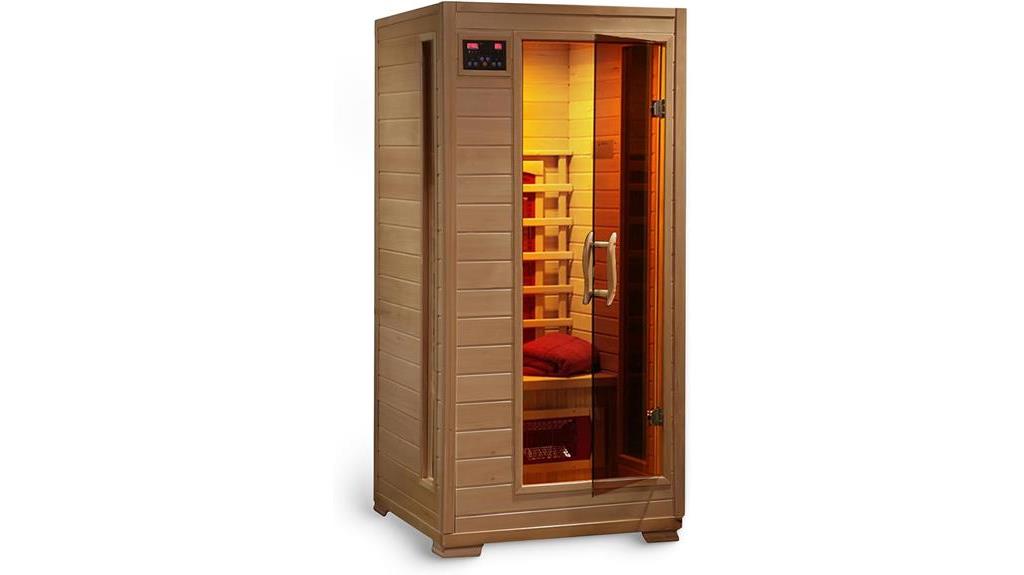 infrared sauna for 1 2 people