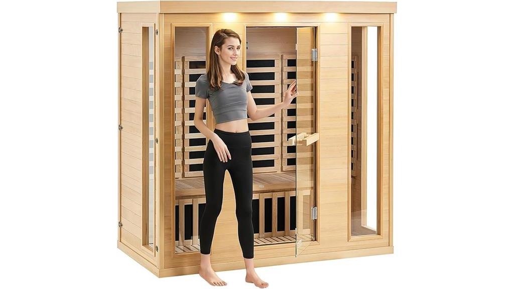 infrared sauna for 3 4