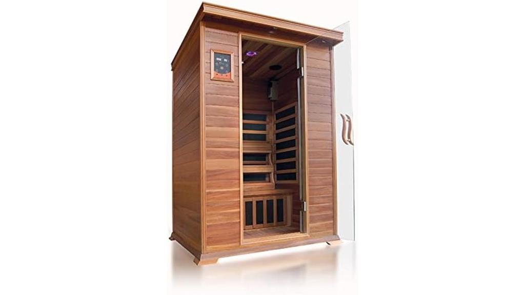 infrared sauna for two