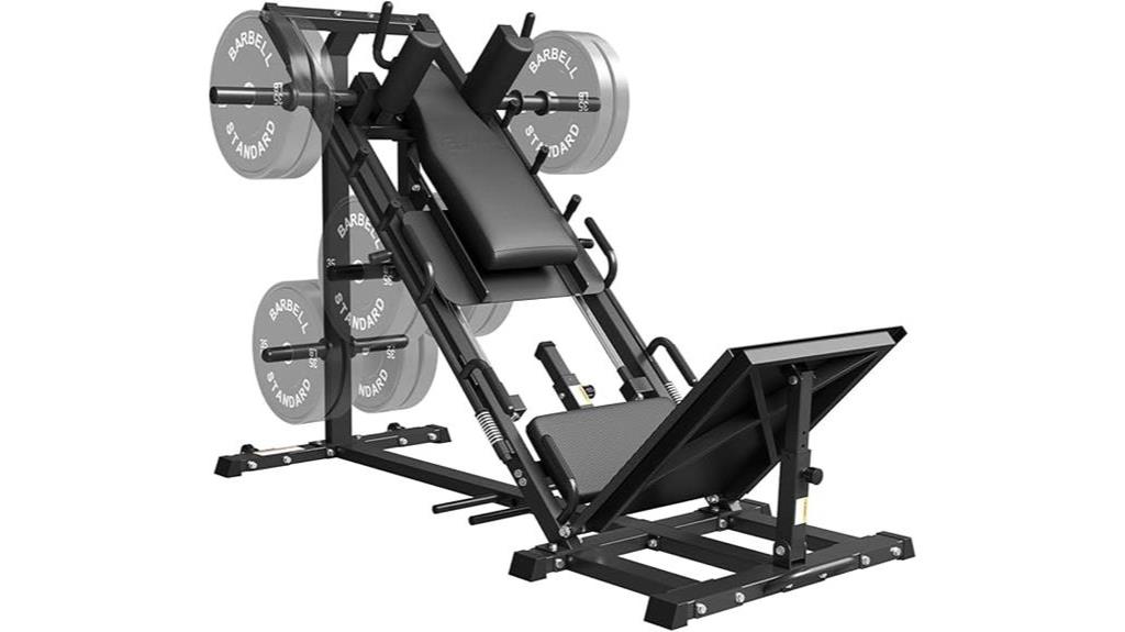 leg press hack squat