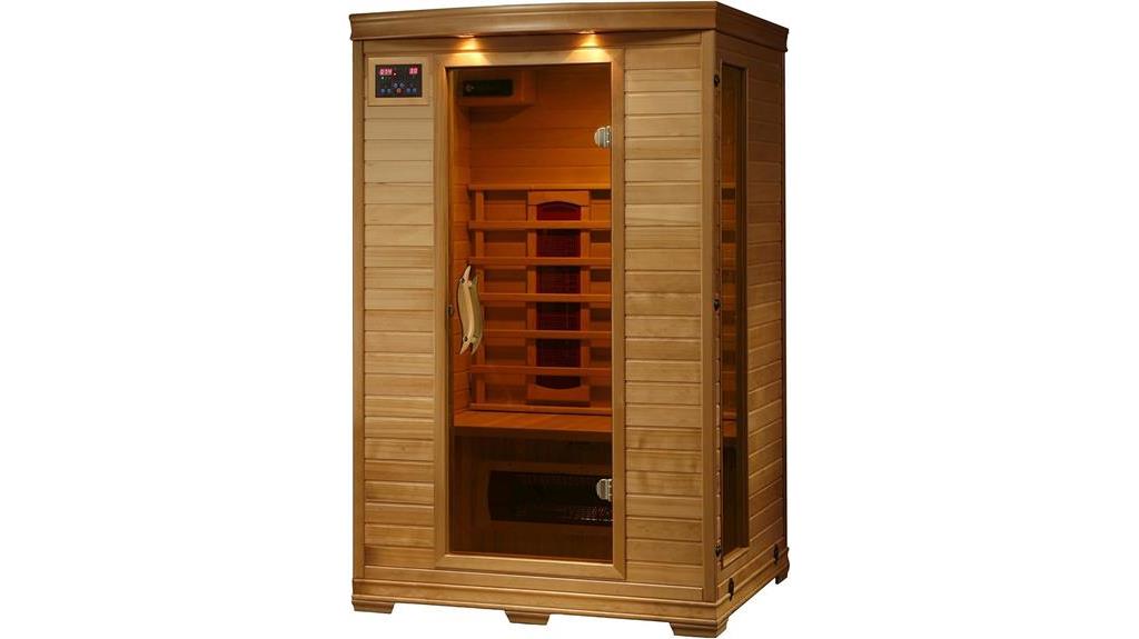 luxurious sauna for two