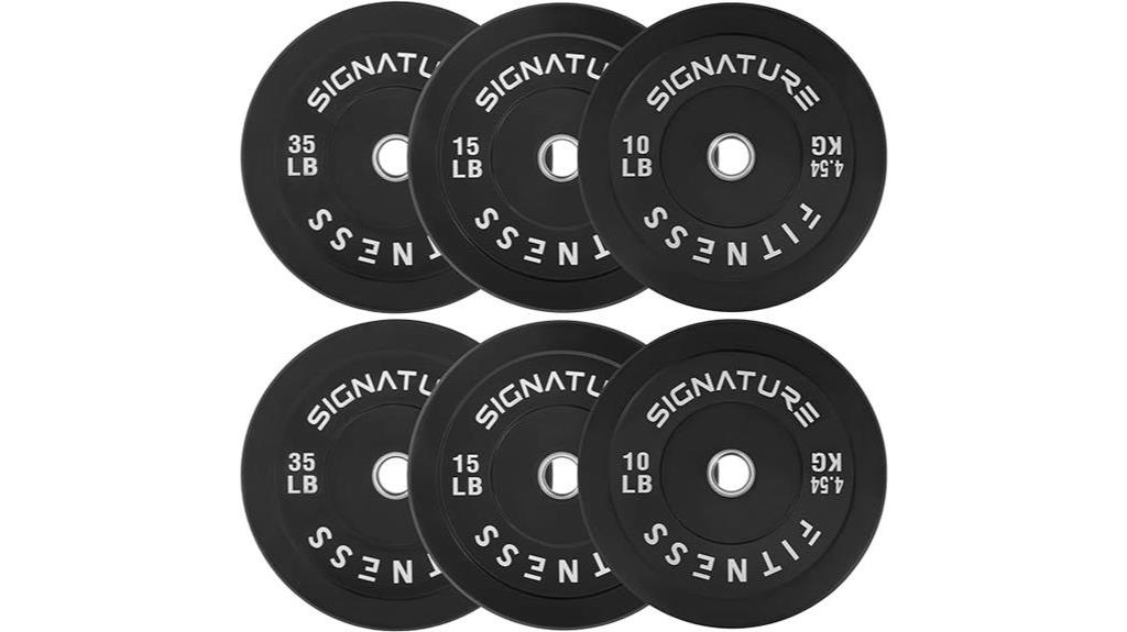 olympic bumper plates pair