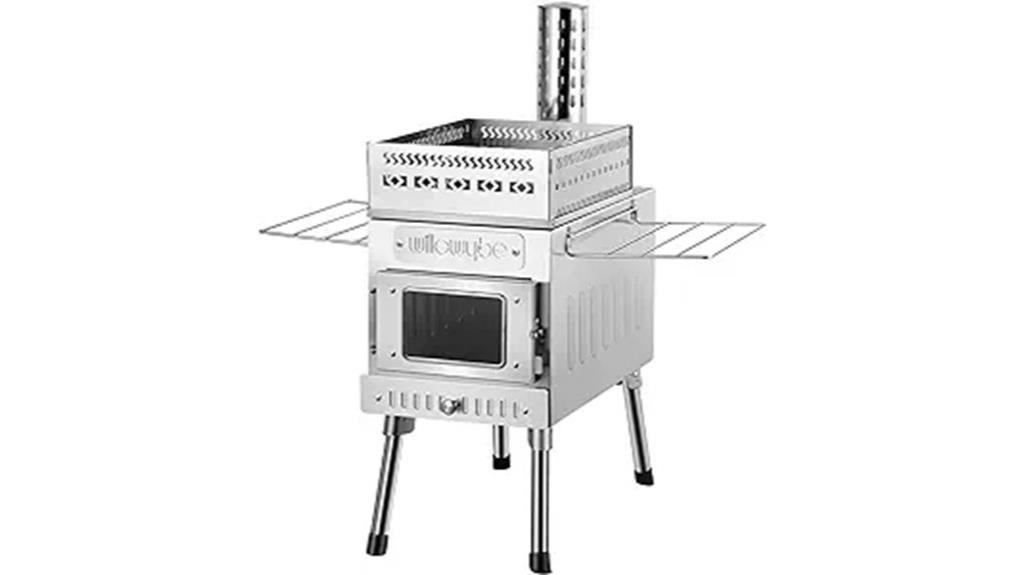 outdoor sauna tent stove