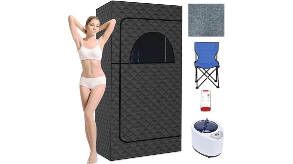 portable full size steam sauna