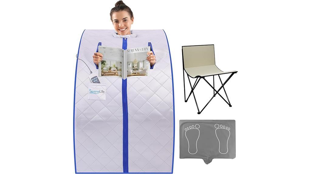 portable sauna relaxation set