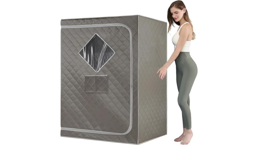 portable sauna tent option