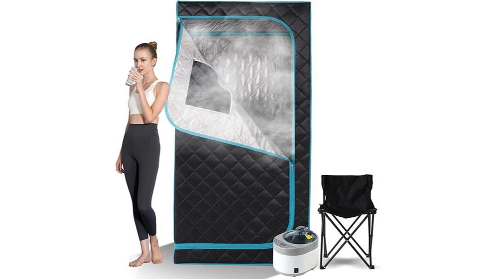 portable steam sauna convenience