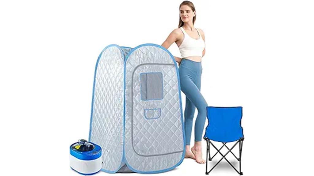 portable steam sauna kit