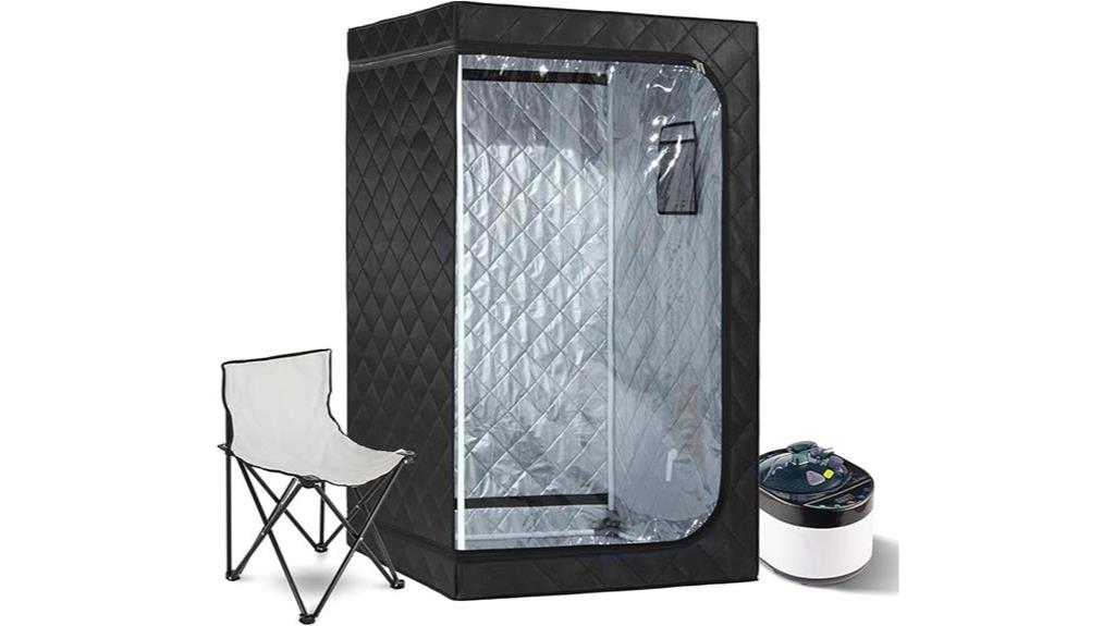 portable steam sauna kit