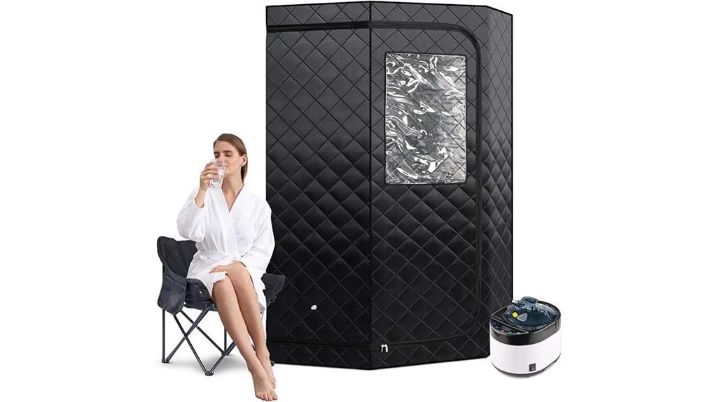 portable steam sauna kit