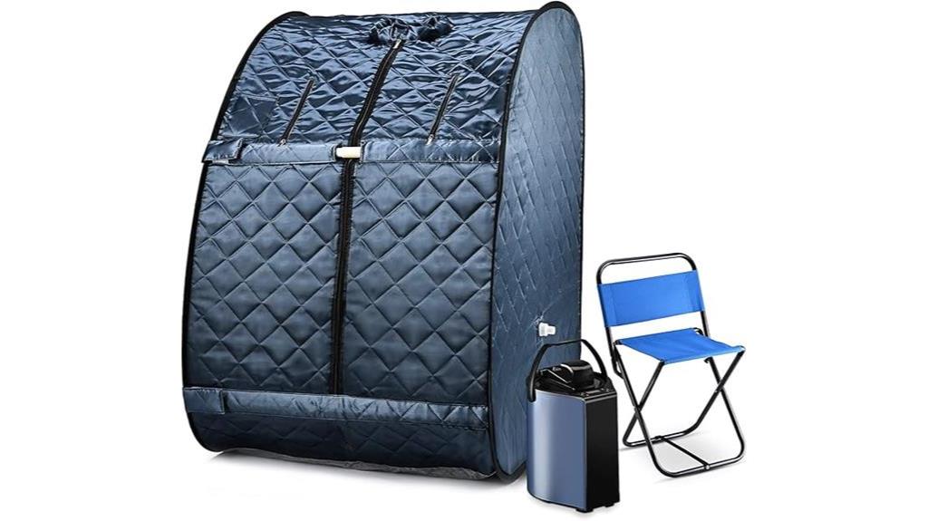 portable steam sauna kit